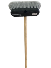 CEPILLO PVC BASE NEGRA N.9 OVALADO CON BASTON